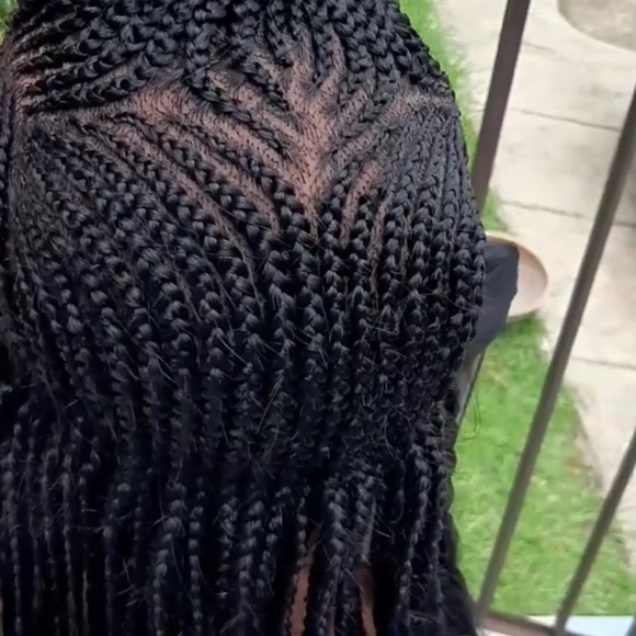Full lace braided wig main image 14
